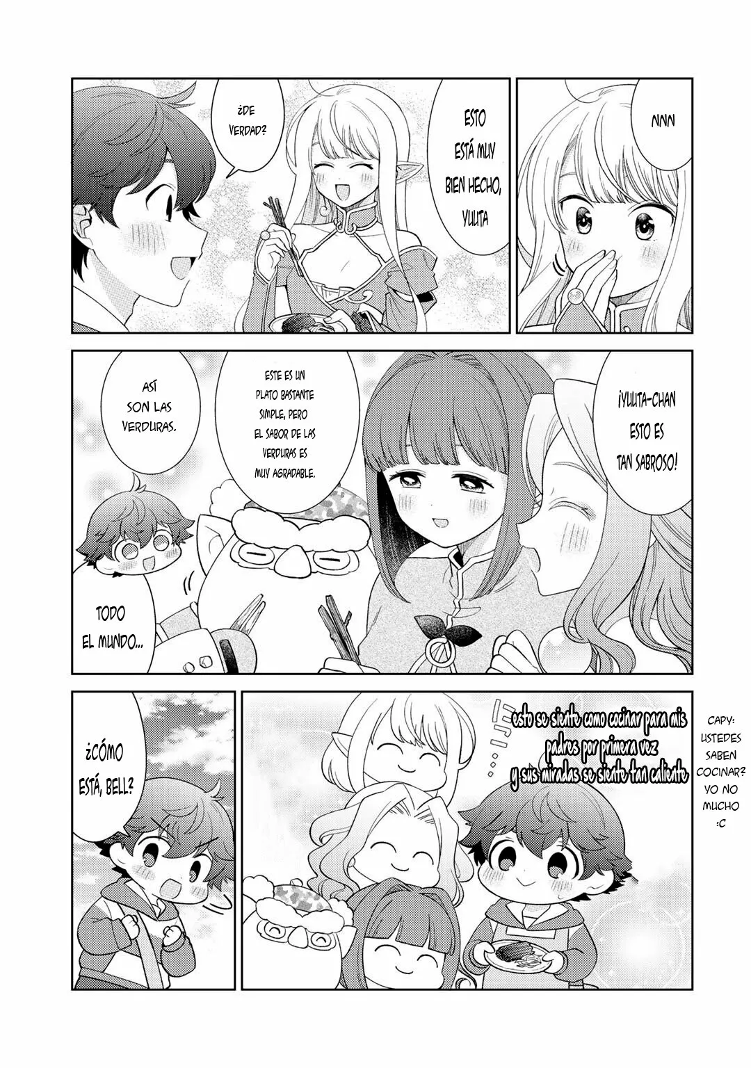 Seirei-tachi no Rakuen to Risou no Isekai Seikatsu Capítulo 23 - Page 9