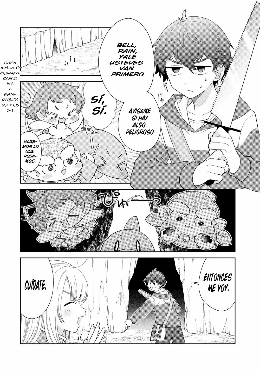 Seirei-tachi no Rakuen to Risou no Isekai Seikatsu Capítulo 24 - Page 22