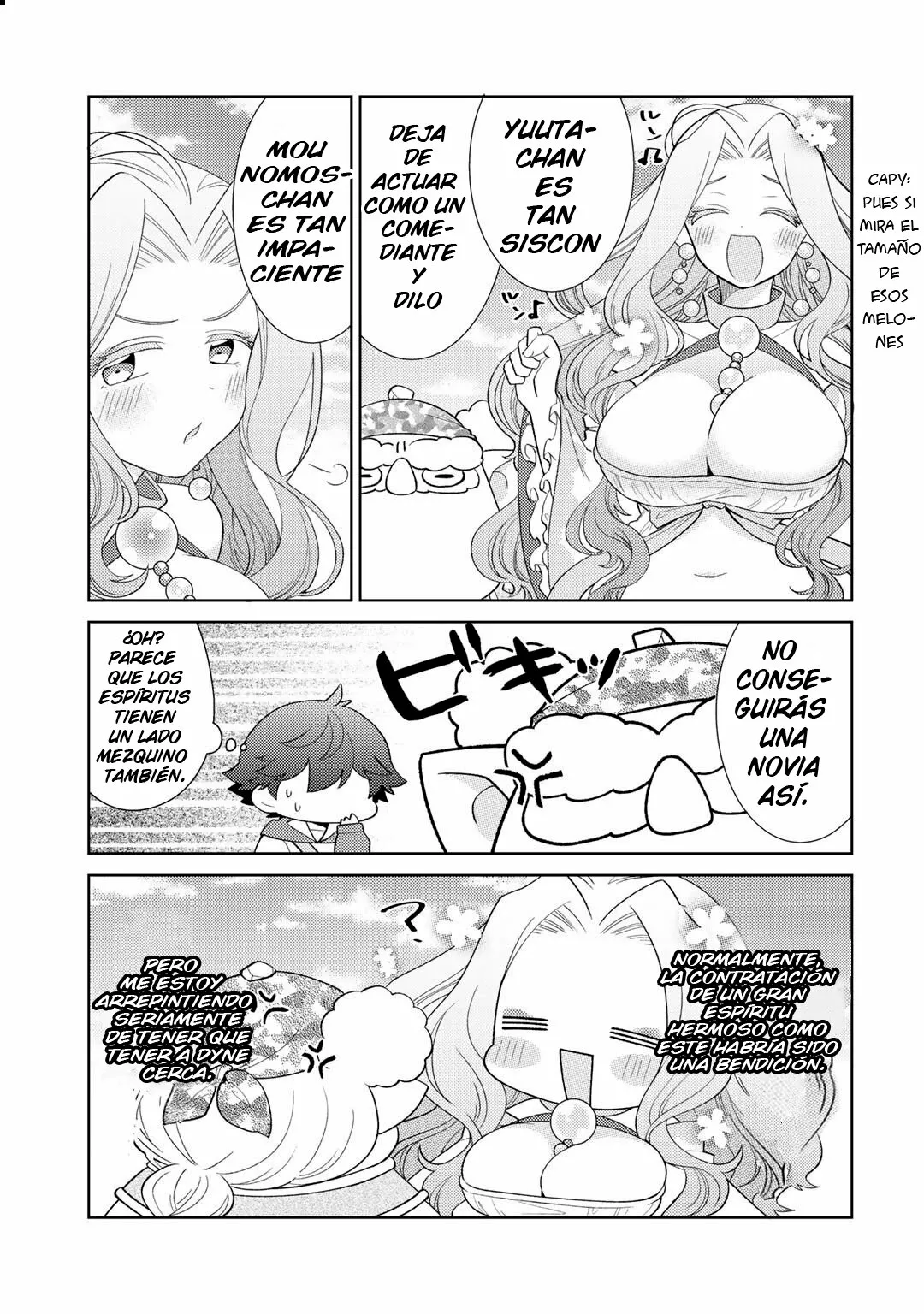 Seirei-tachi no Rakuen to Risou no Isekai Seikatsu Capítulo 24 - Page 5