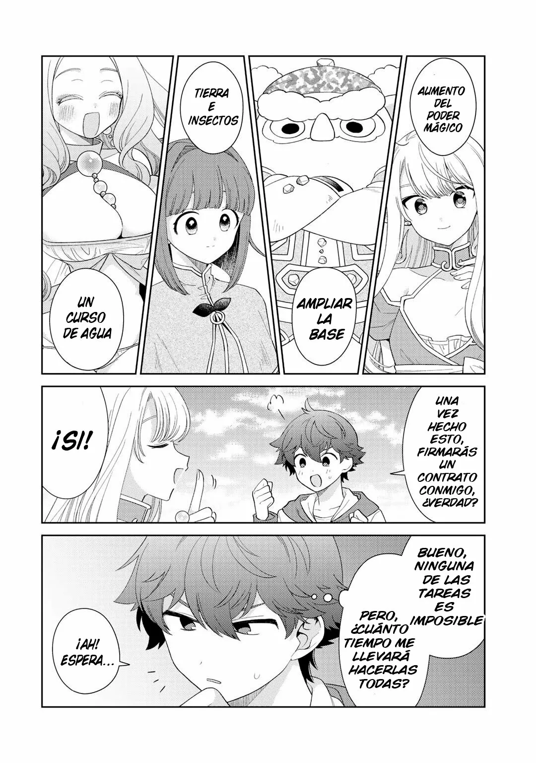 Seirei-tachi no Rakuen to Risou no Isekai Seikatsu Capítulo 24 - Page 8