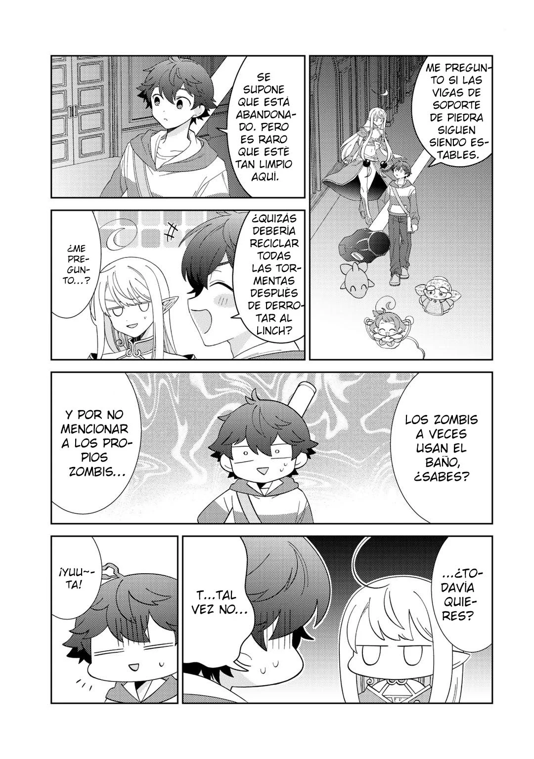 Seirei-tachi no Rakuen to Risou no Isekai Seikatsu Capítulo 28 - Page 17
