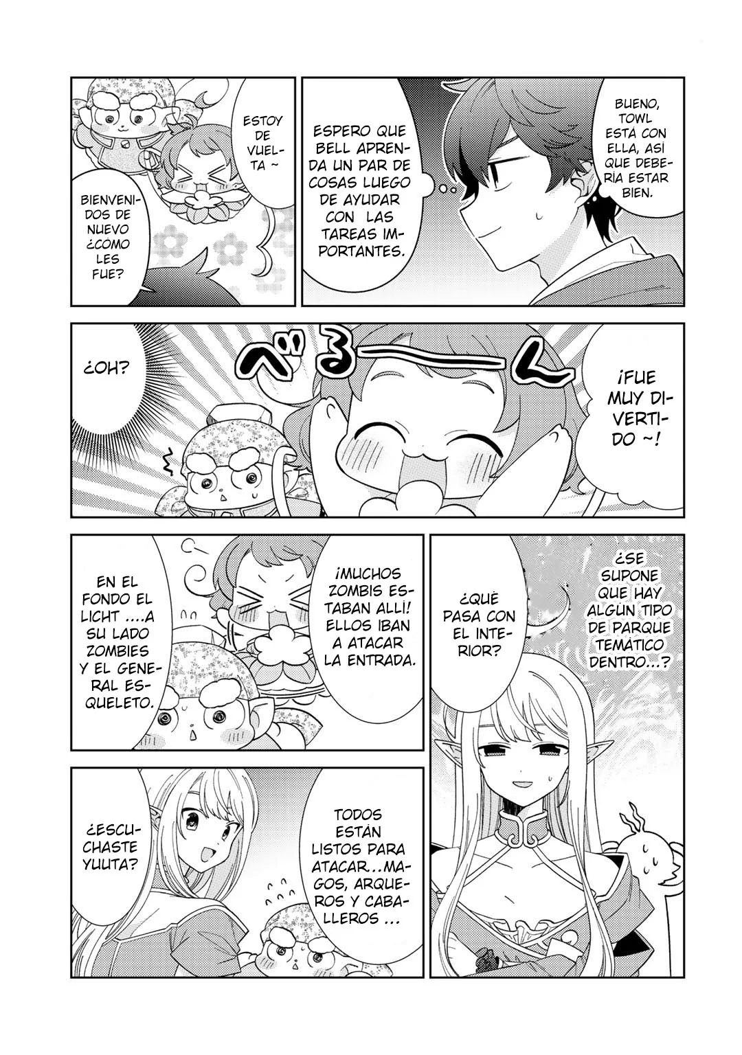 Seirei-tachi no Rakuen to Risou no Isekai Seikatsu Capítulo 28 - Page 19