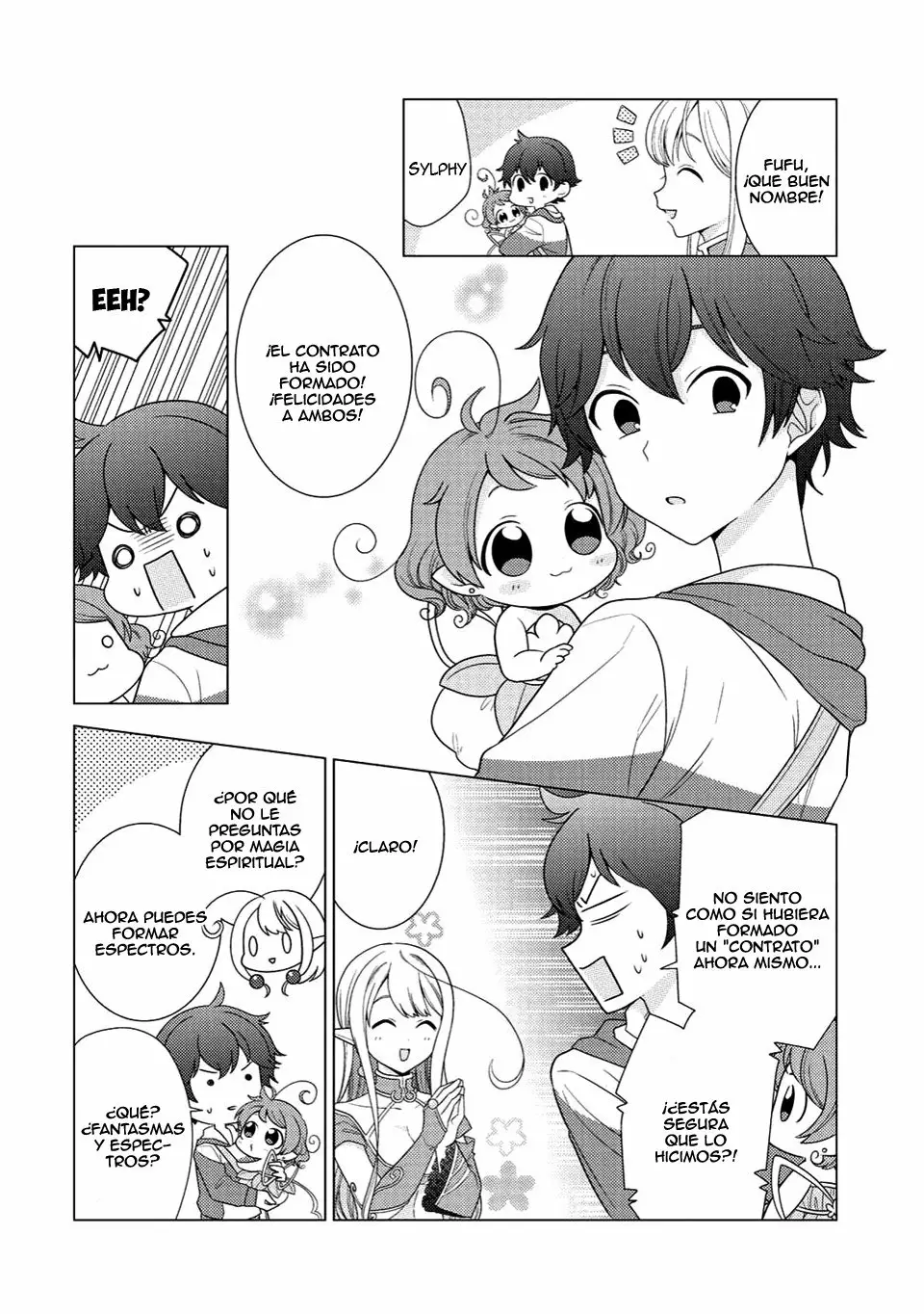 Seirei-tachi no Rakuen to Risou no Isekai Seikatsu Capítulo 3 - Page 11