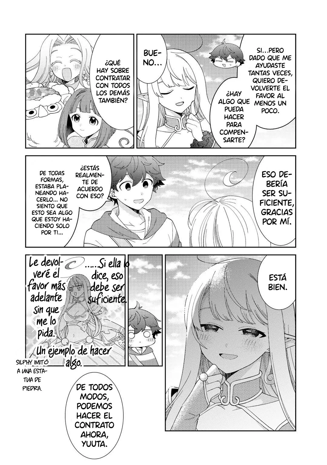 Seirei-tachi no Rakuen to Risou no Isekai Seikatsu Capítulo 30 - Page 28