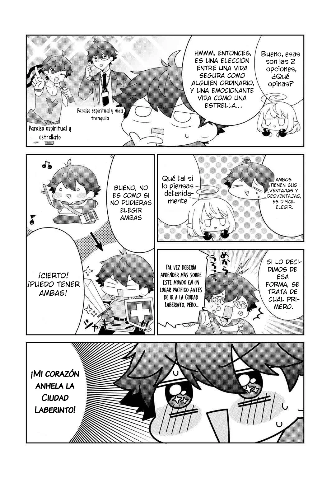 Seirei-tachi no Rakuen to Risou no Isekai Seikatsu Capítulo 34 - Page 14