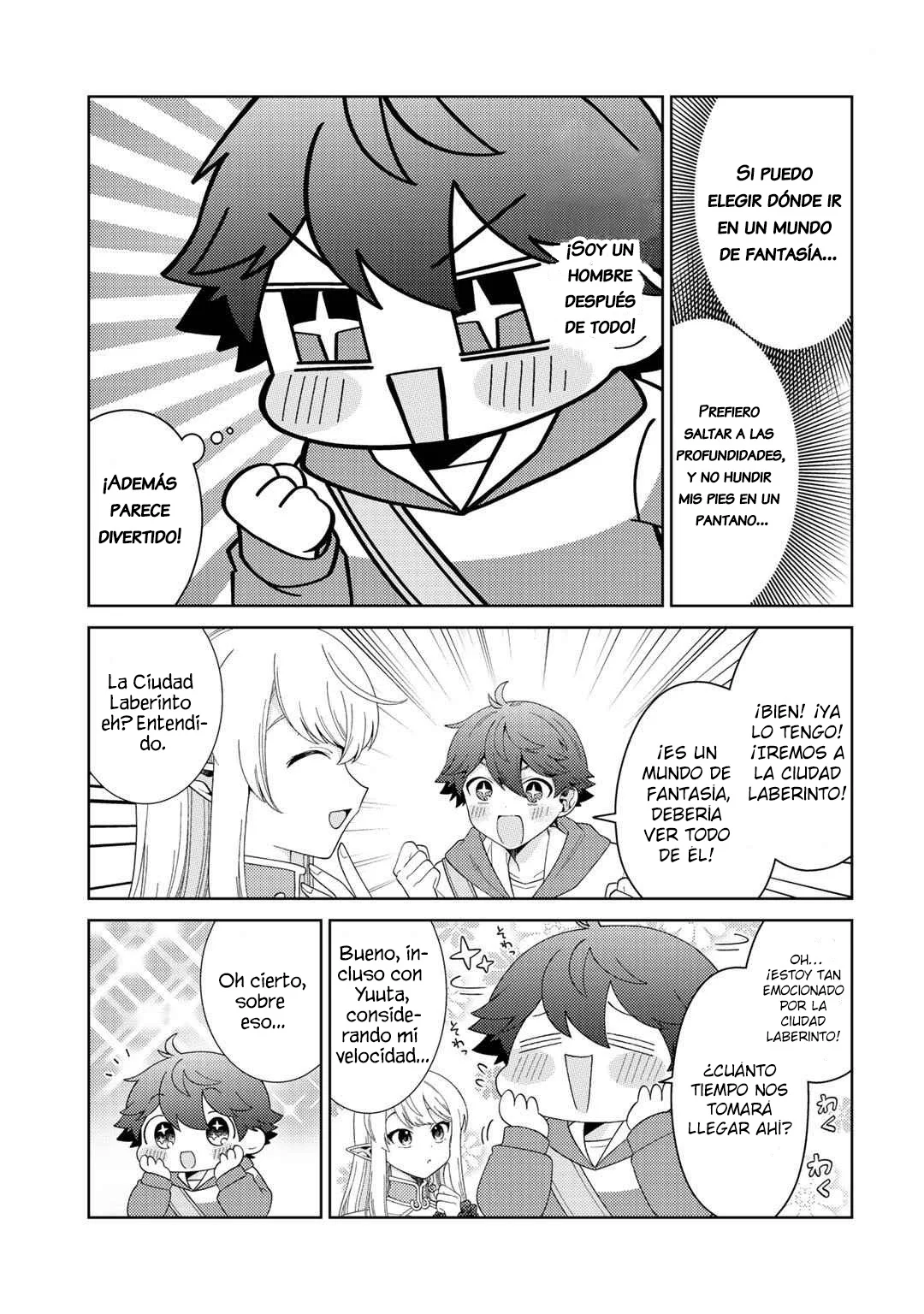 Seirei-tachi no Rakuen to Risou no Isekai Seikatsu Capítulo 34 - Page 15
