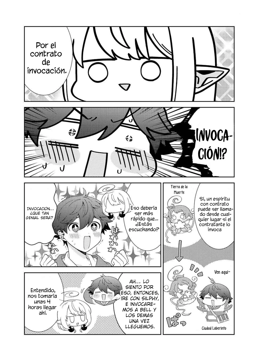 Seirei-tachi no Rakuen to Risou no Isekai Seikatsu Capítulo 34 - Page 17