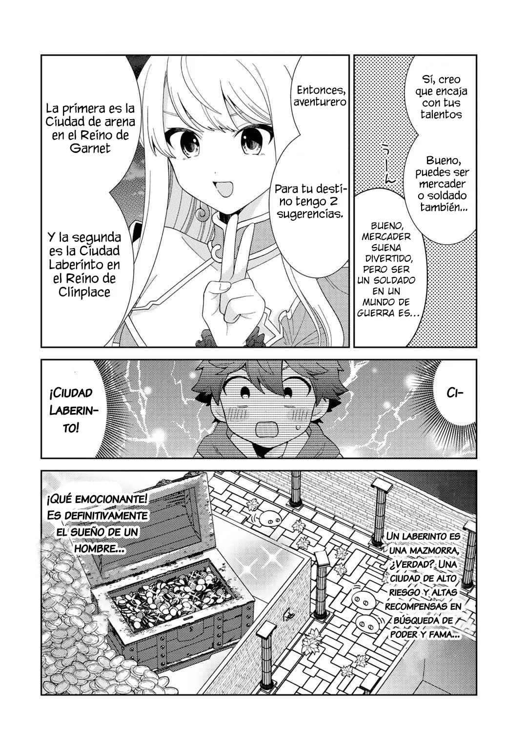 Seirei-tachi no Rakuen to Risou no Isekai Seikatsu Capítulo 34 - Page 8