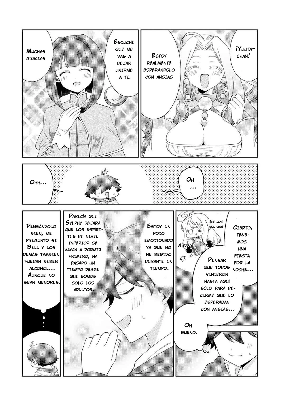 Seirei-tachi no Rakuen to Risou no Isekai Seikatsu Capítulo 35 - Page 20