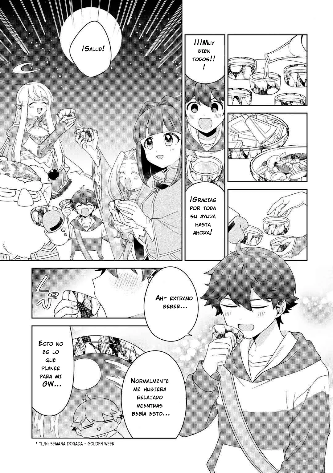 Seirei-tachi no Rakuen to Risou no Isekai Seikatsu Capítulo 35 - Page 23