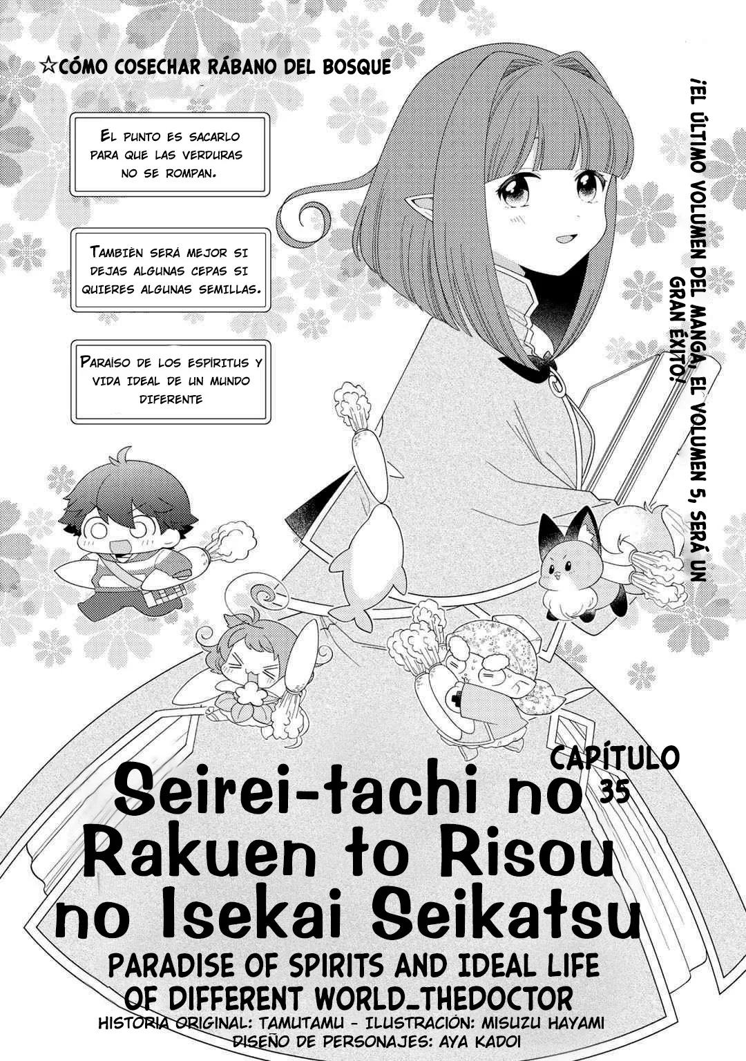 Seirei-tachi no Rakuen to Risou no Isekai Seikatsu Capítulo 35 - Page 5