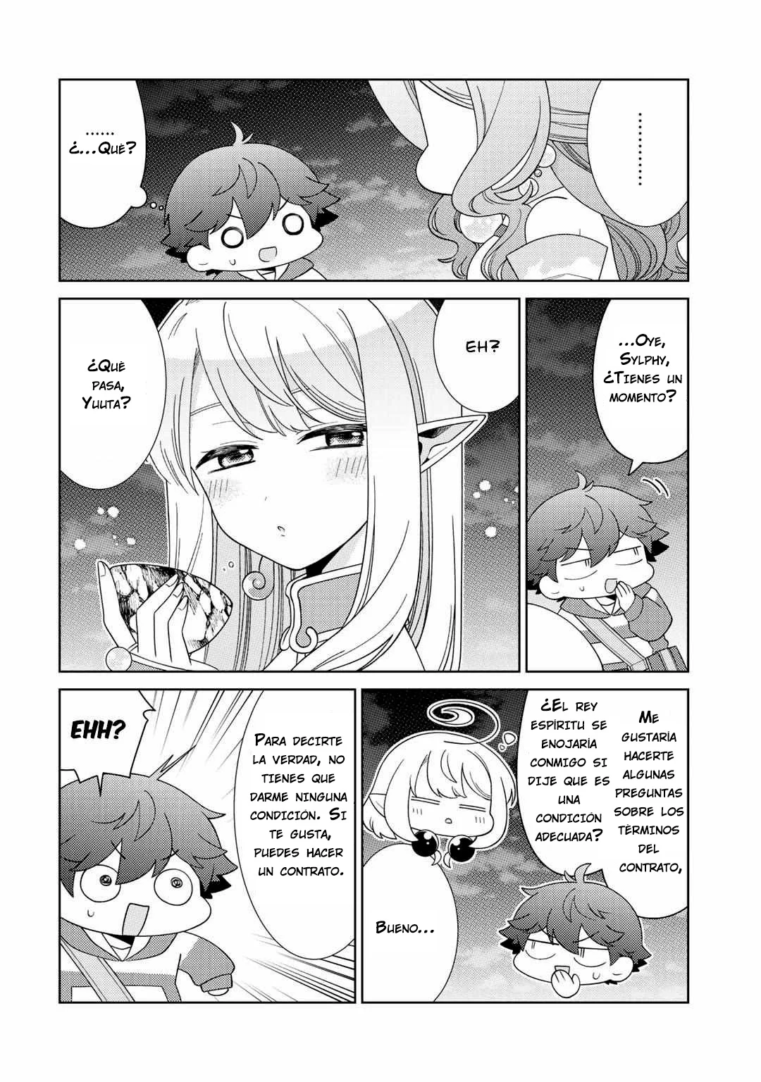 Seirei-tachi no Rakuen to Risou no Isekai Seikatsu Capítulo 36 - Page 12