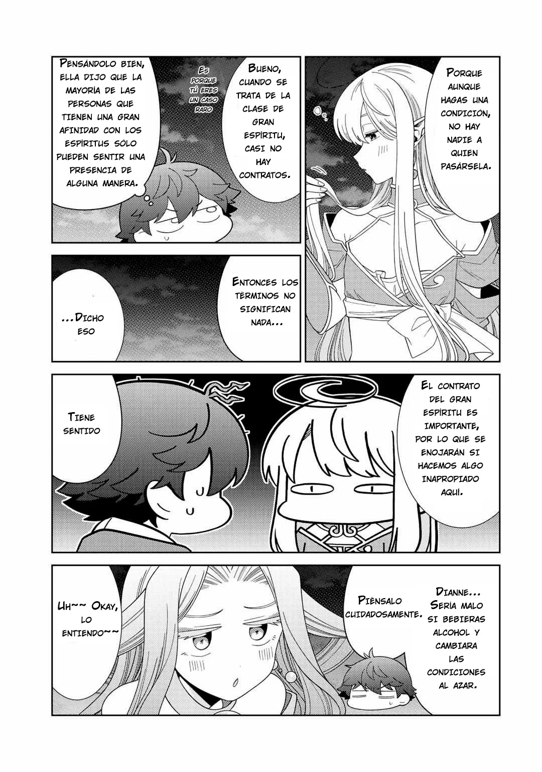 Seirei-tachi no Rakuen to Risou no Isekai Seikatsu Capítulo 36 - Page 13
