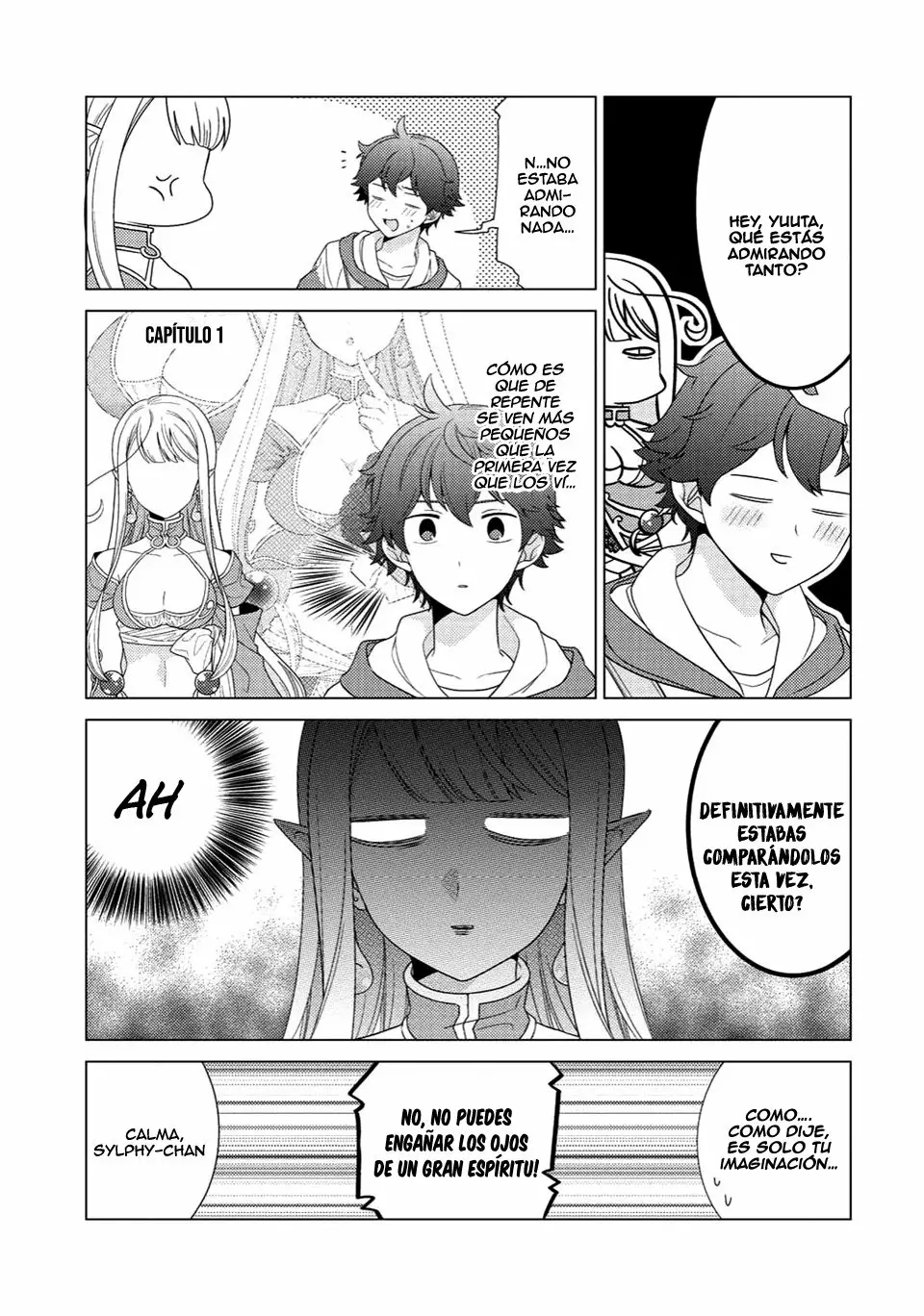 Seirei-tachi no Rakuen to Risou no Isekai Seikatsu Capítulo 5 - Page 12