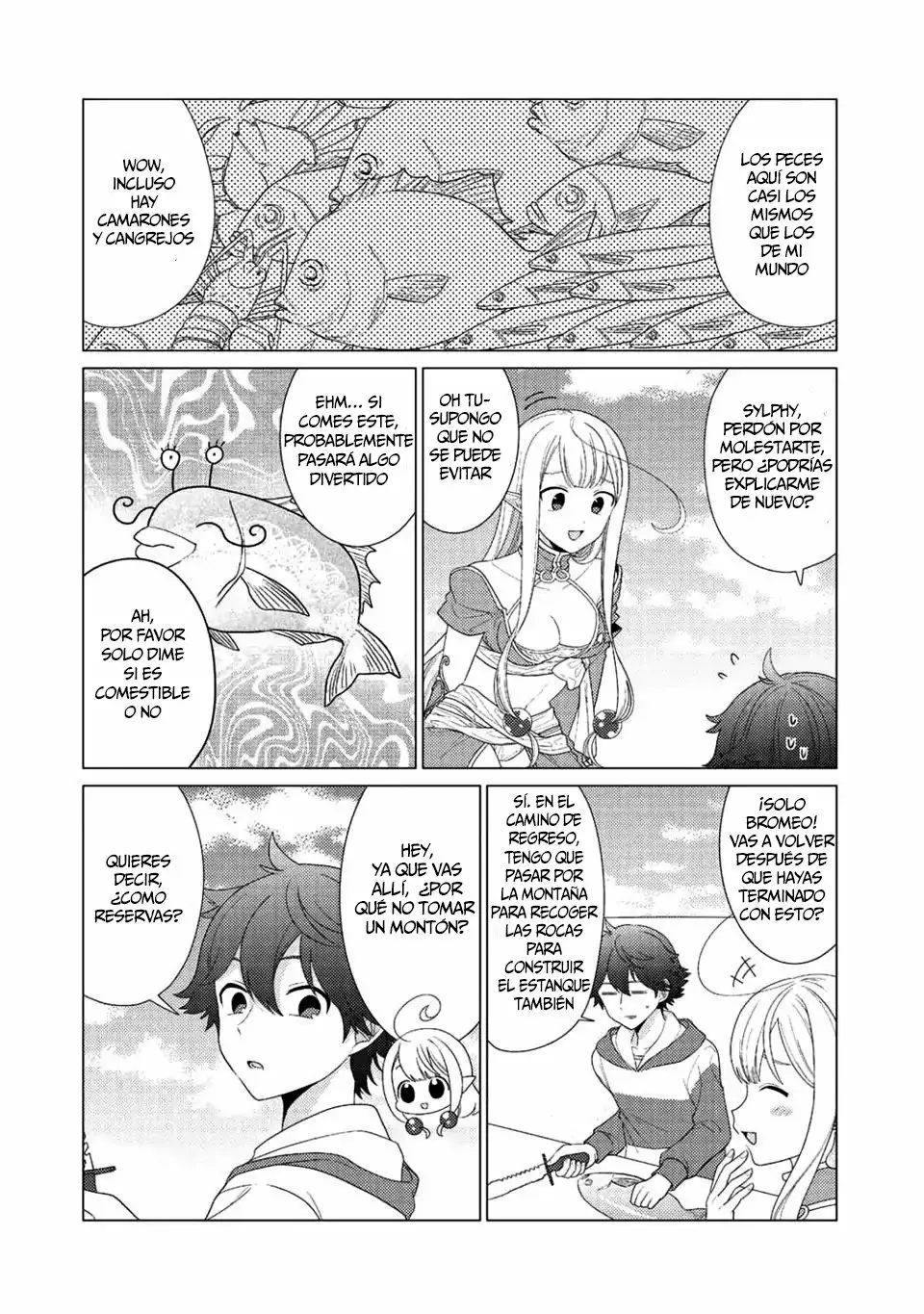 Seirei-tachi no Rakuen to Risou no Isekai Seikatsu Capítulo 6 - Page 23