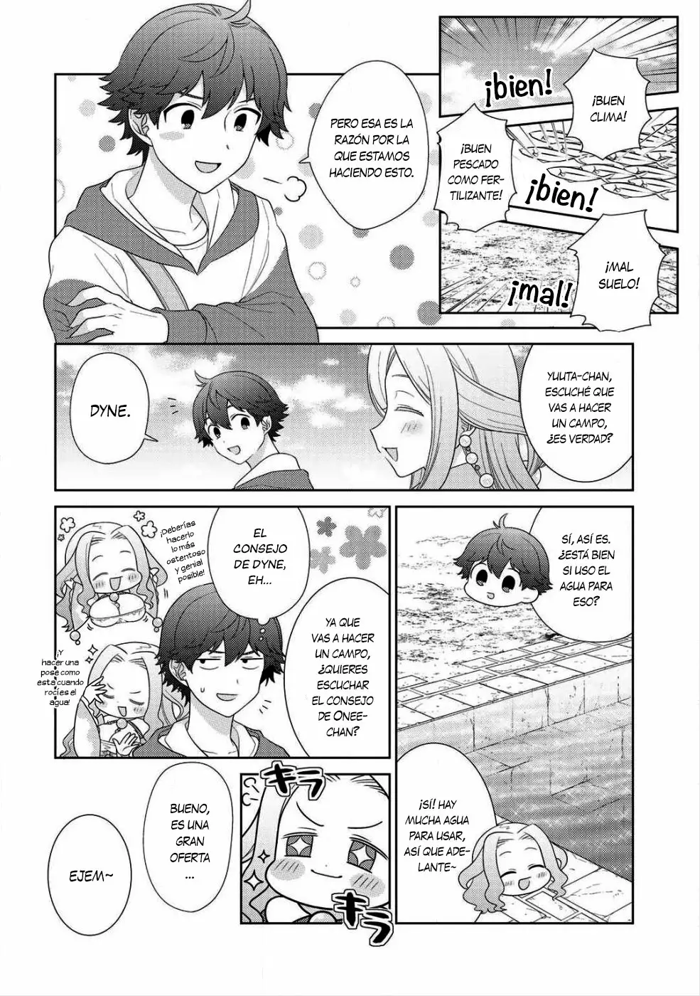 Seirei-tachi no Rakuen to Risou no Isekai Seikatsu Capítulo 9 - Page 17
