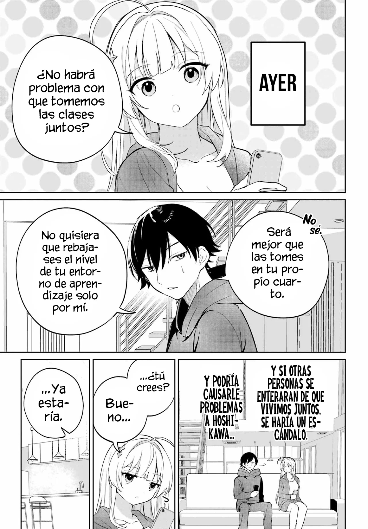 Remote Jugyou ni Nattara Class 1 no Bishoujo to Doukyo Suru Koto ni Natta Capítulo 4 - Page 12