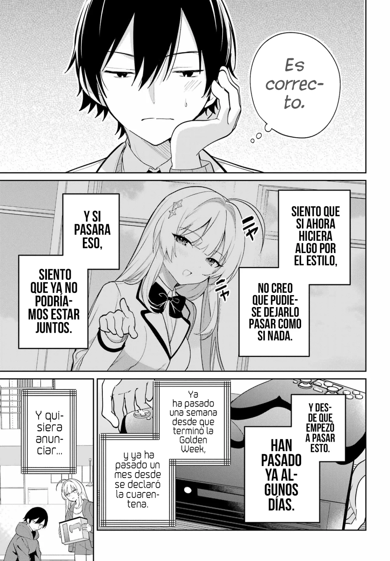 Remote Jugyou ni Nattara Class 1 no Bishoujo to Doukyo Suru Koto ni Natta Capítulo 9 - Page 6