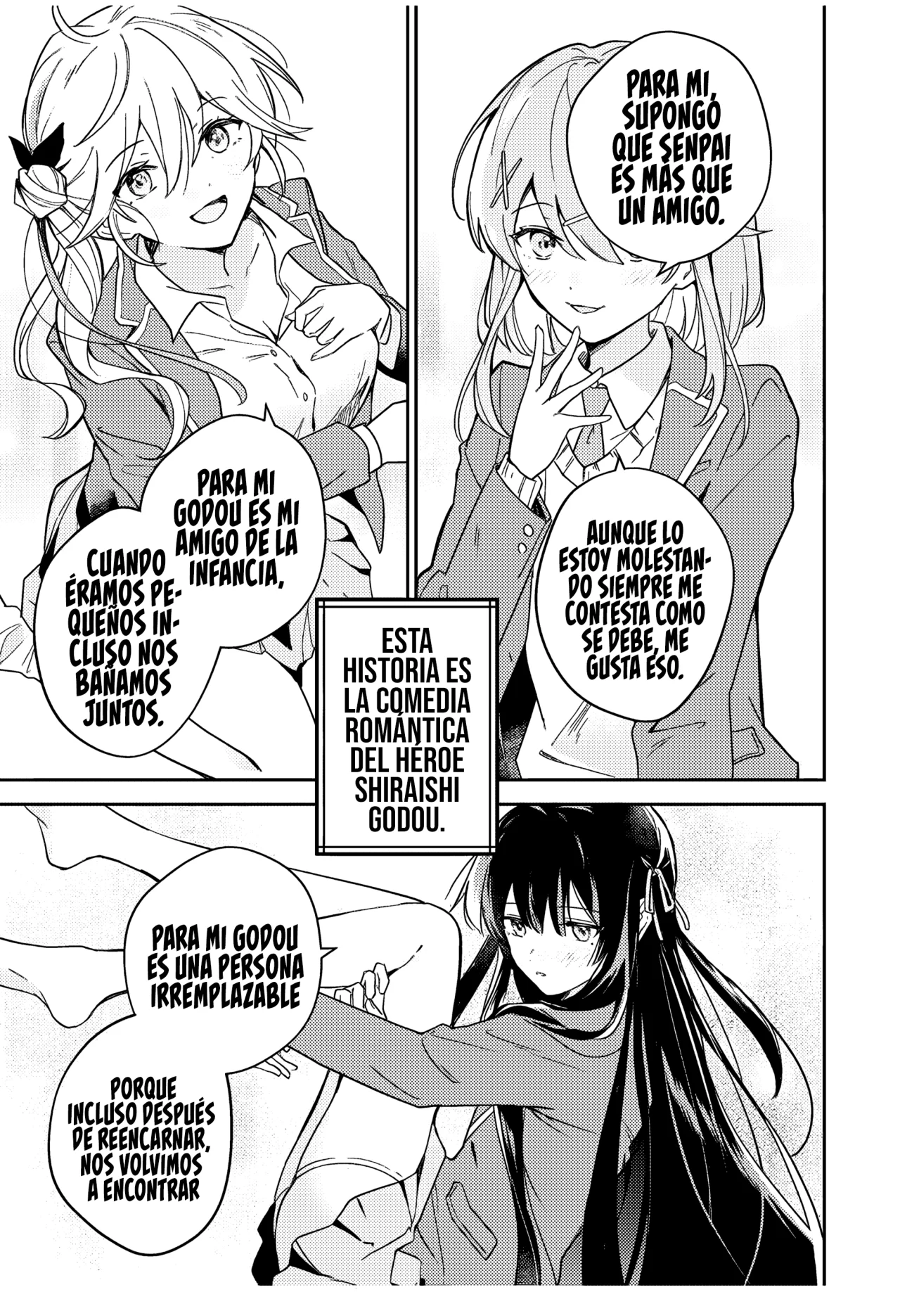 Eiyuu to Majo no Tensei Love Comedy Capítulo 1 - Page 3
