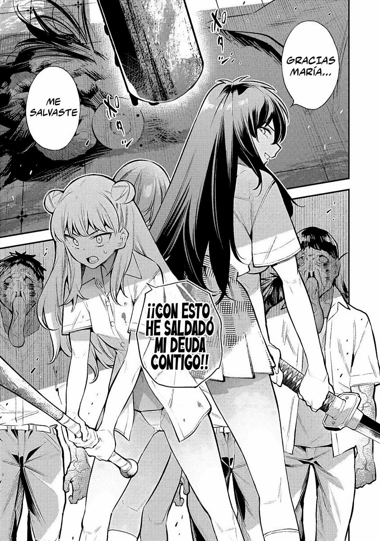 GIRLS ZOMBIE PARTY Capítulo 1.2 - Page 30