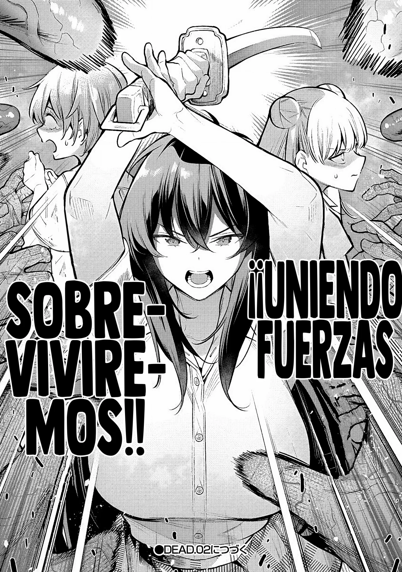 GIRLS ZOMBIE PARTY Capítulo 1.2 - Page 32
