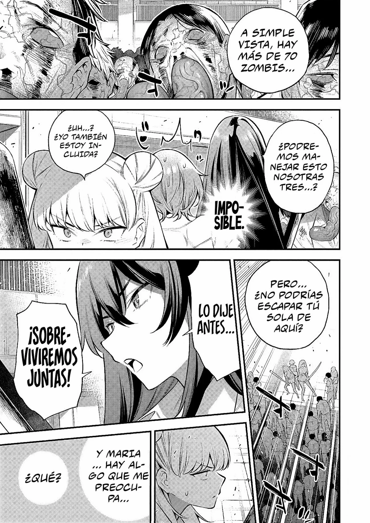 GIRLS ZOMBIE PARTY Capítulo 2.1 - Page 8