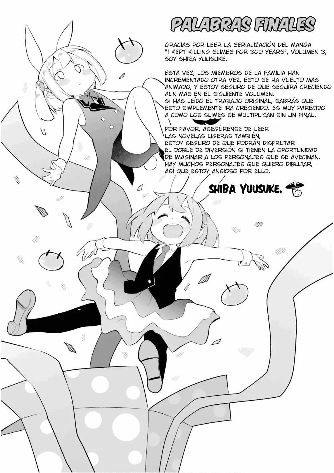Slime Taoshite 300-nen, Shiranai Uchi ni Level Max ni Nattemashita Capítulo 19.5 - Page 6