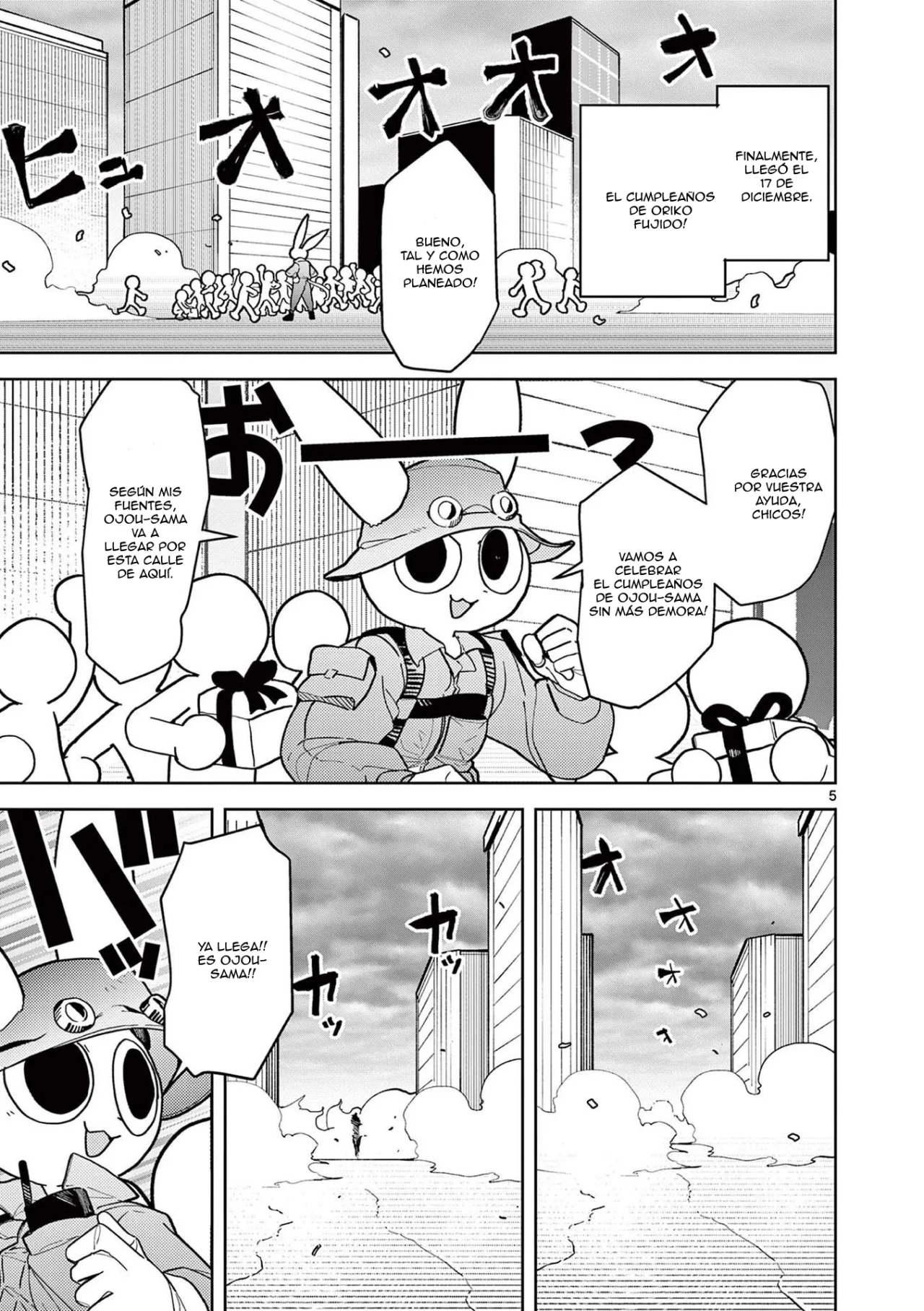 Giant Ojou-sama Capítulo 19 - Page 5