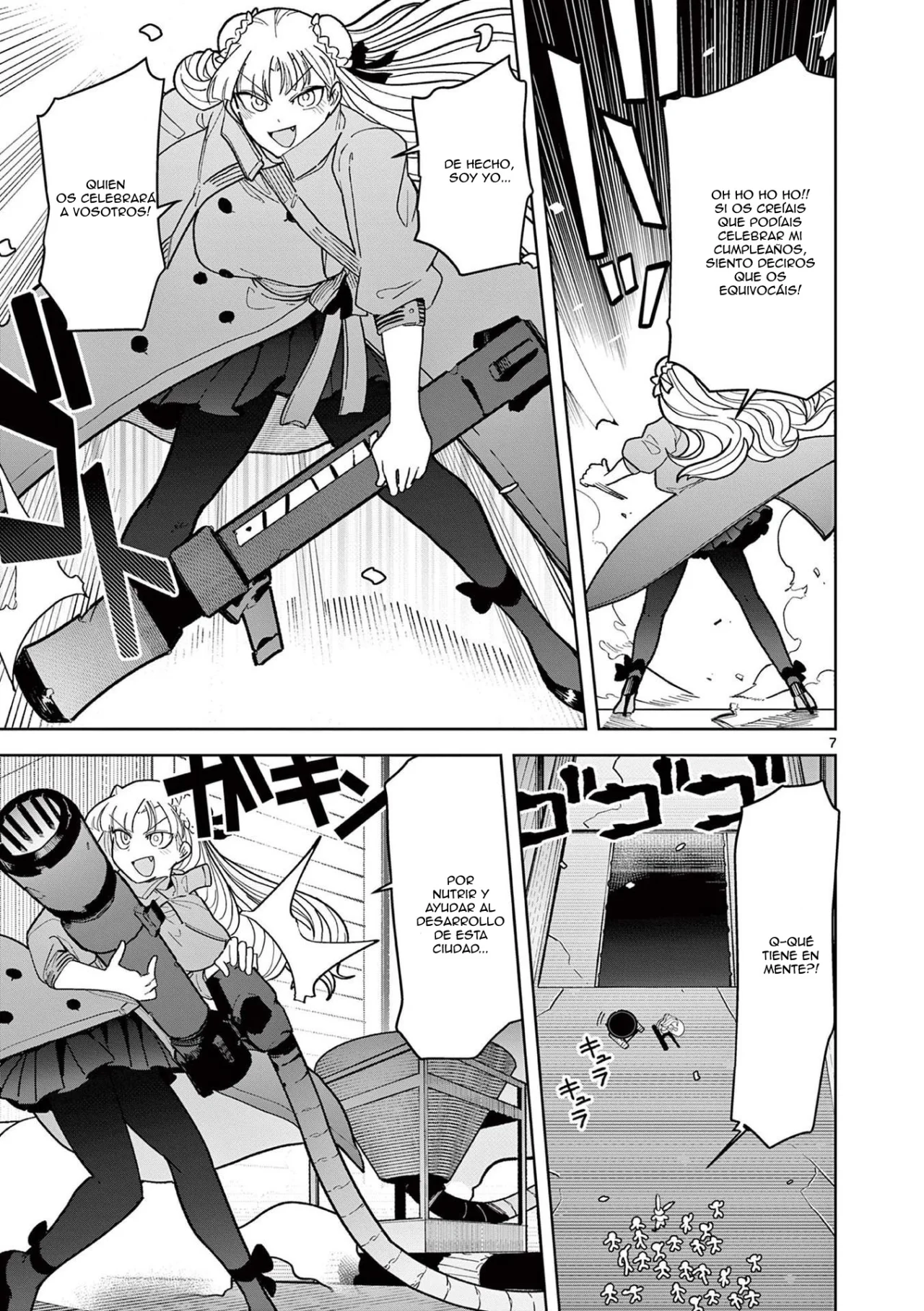 Giant Ojou-sama Capítulo 19 - Page 7