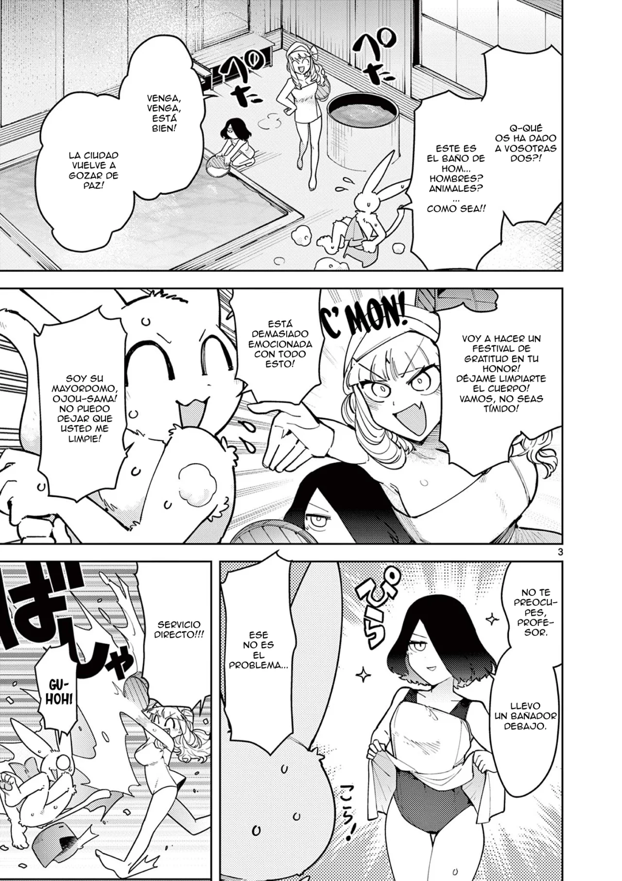 Giant Ojou-sama Capítulo 23 - Page 3