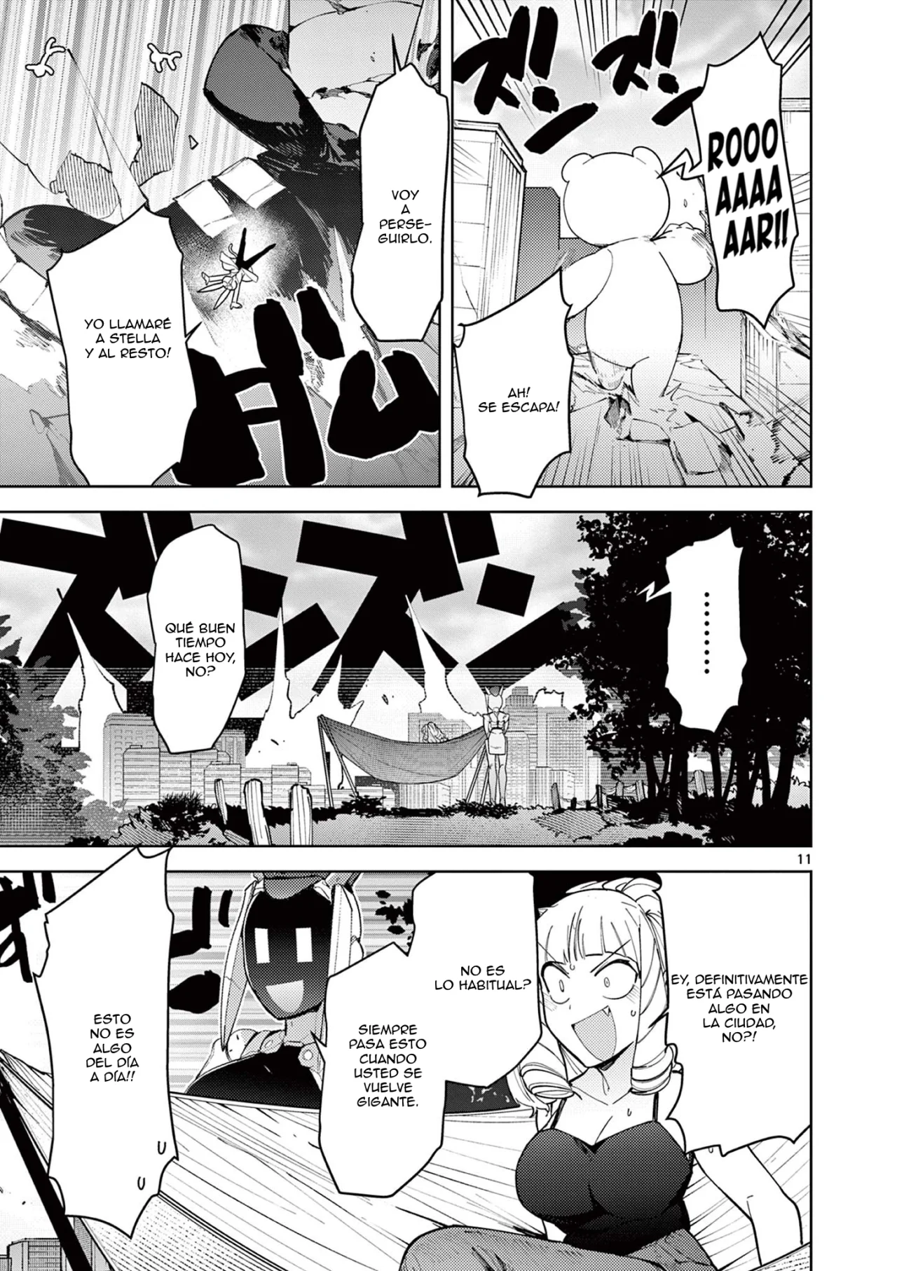 Giant Ojou-sama Capítulo 24 - Page 11