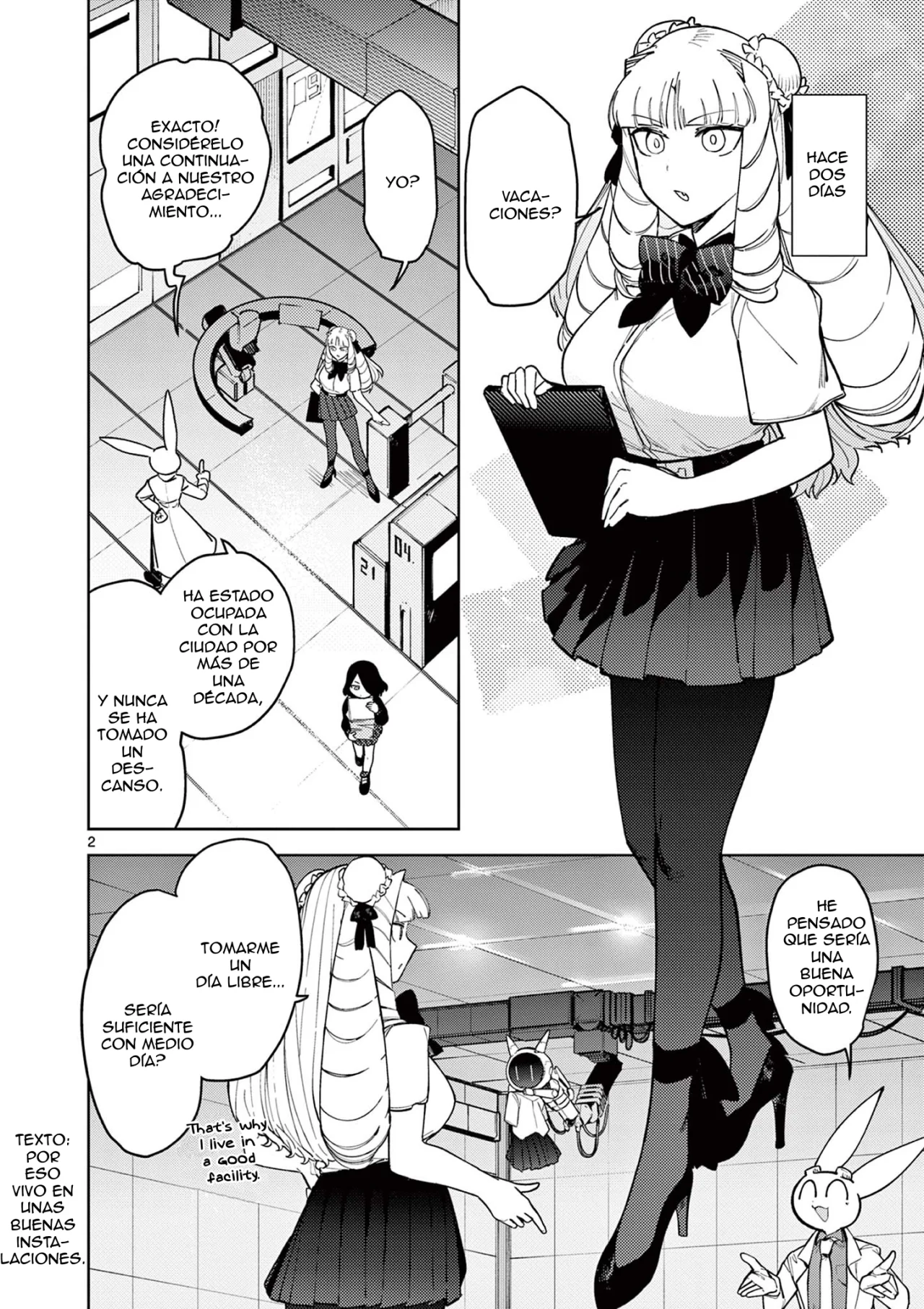 Giant Ojou-sama Capítulo 24 - Page 2