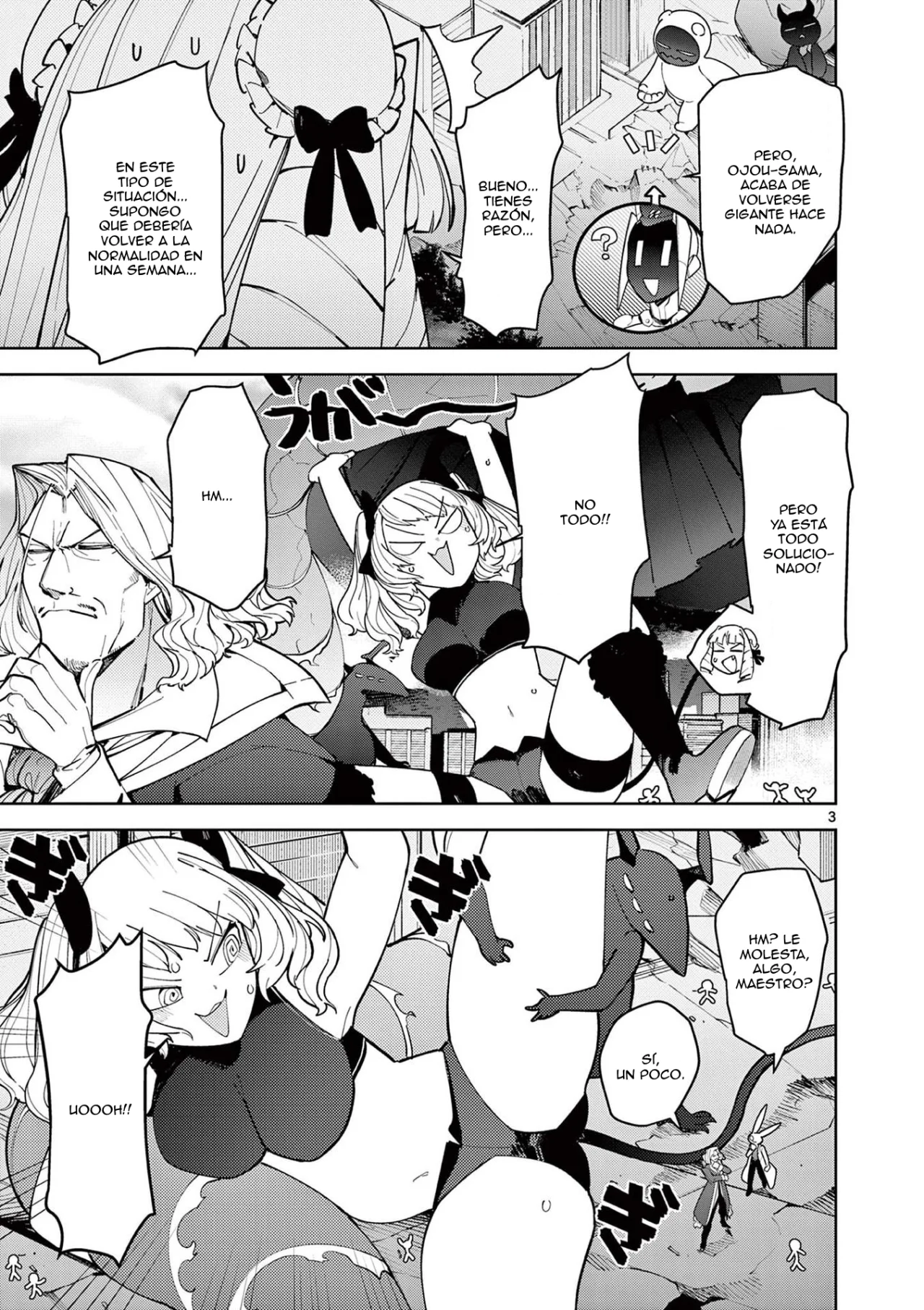 Giant Ojou-sama Capítulo 25 - Page 3