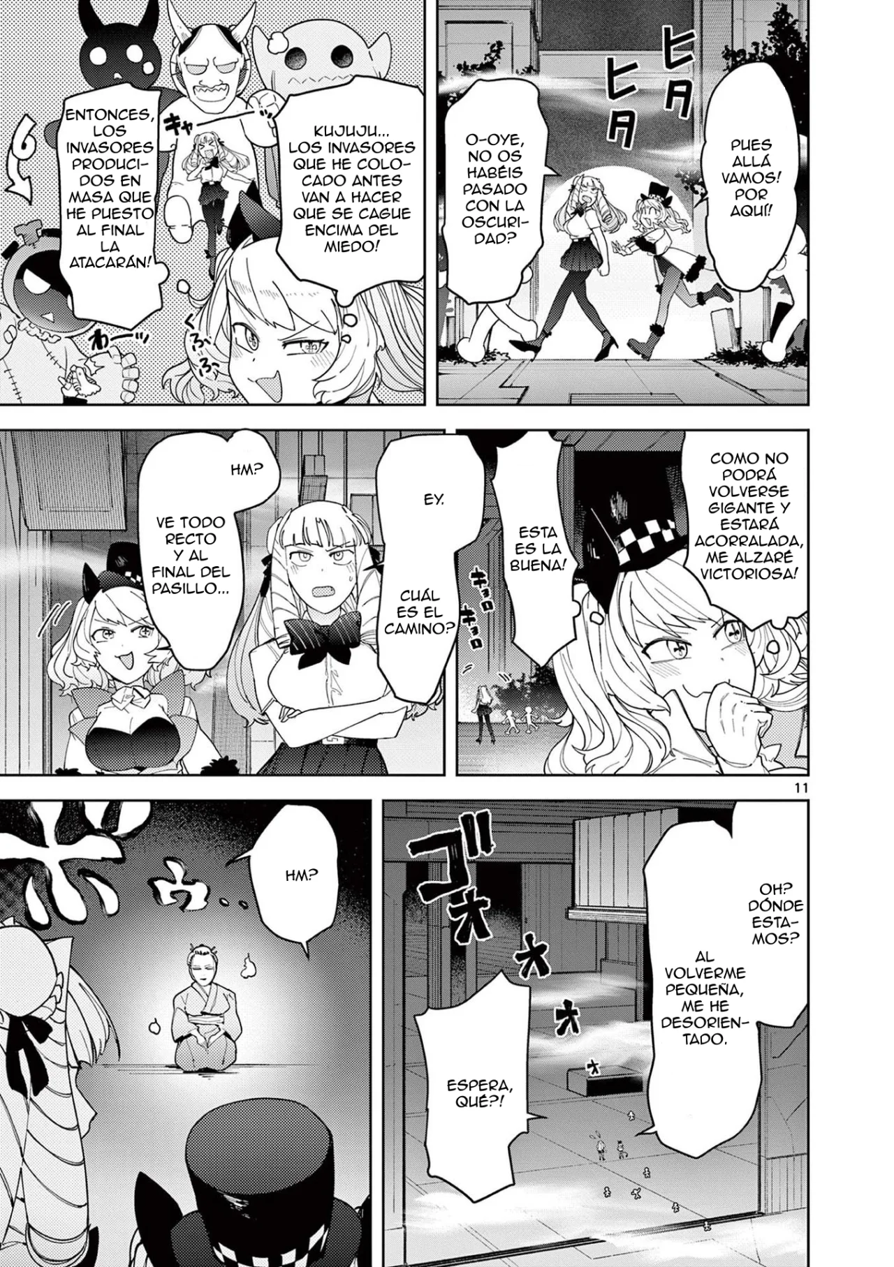 Giant Ojou-sama Capítulo 27 - Page 11