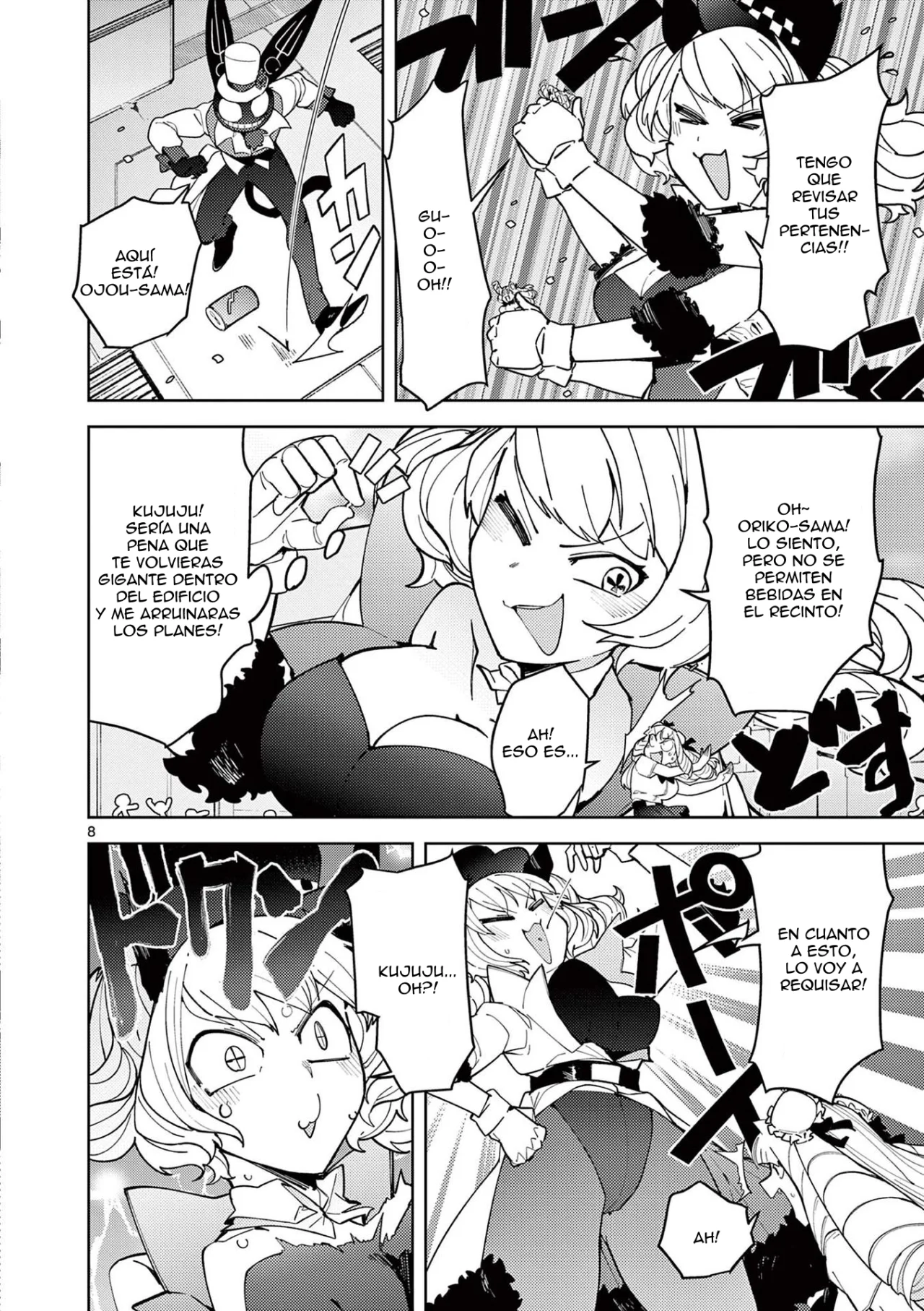 Giant Ojou-sama Capítulo 27 - Page 8