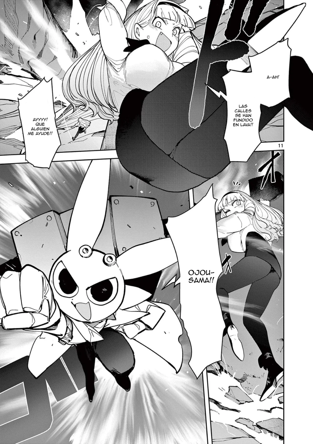 Giant Ojou-sama Capítulo 28 - Page 11