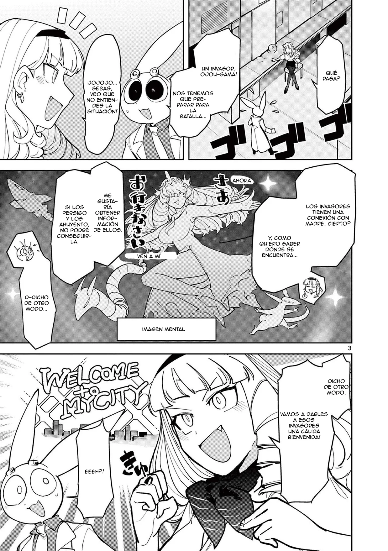 Giant Ojou-sama Capítulo 28 - Page 3