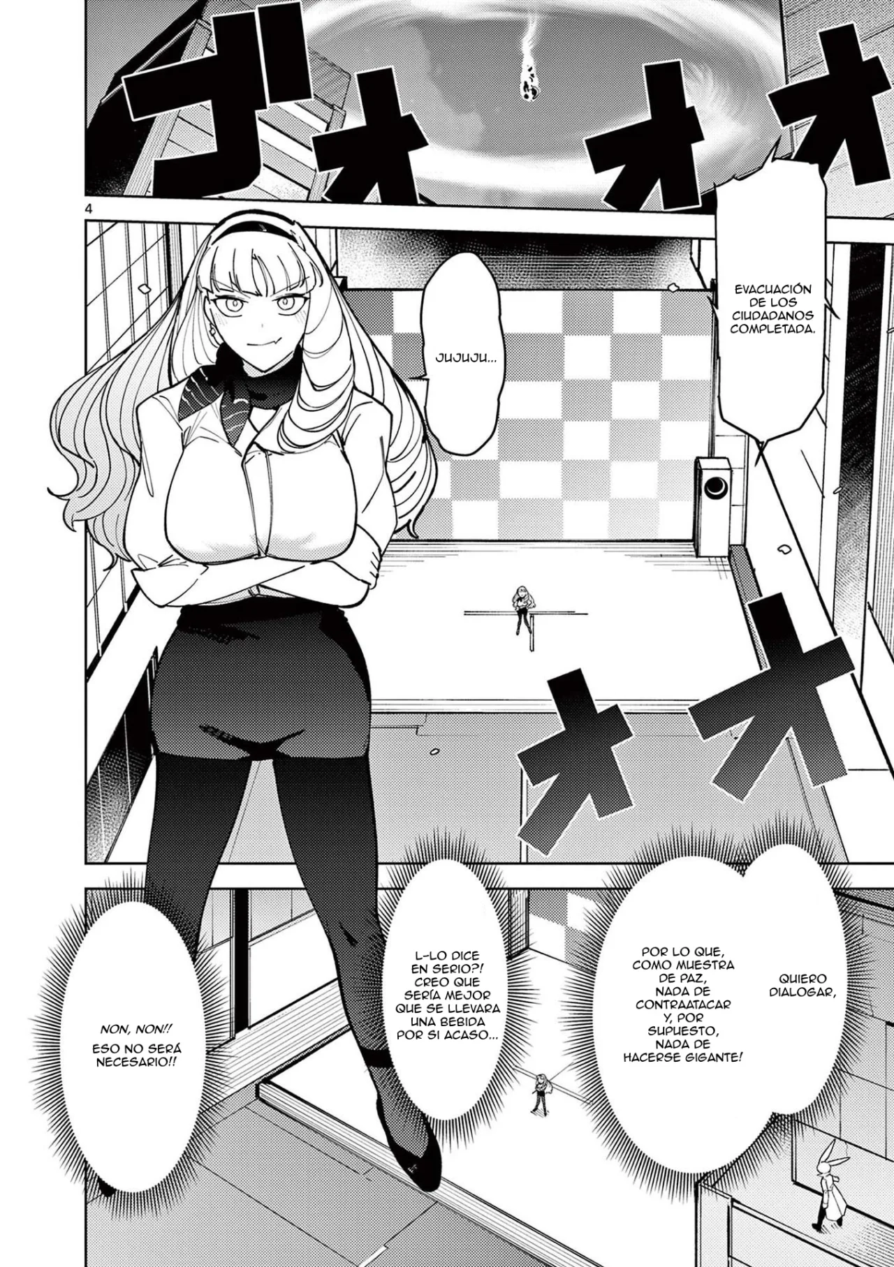 Giant Ojou-sama Capítulo 28 - Page 4
