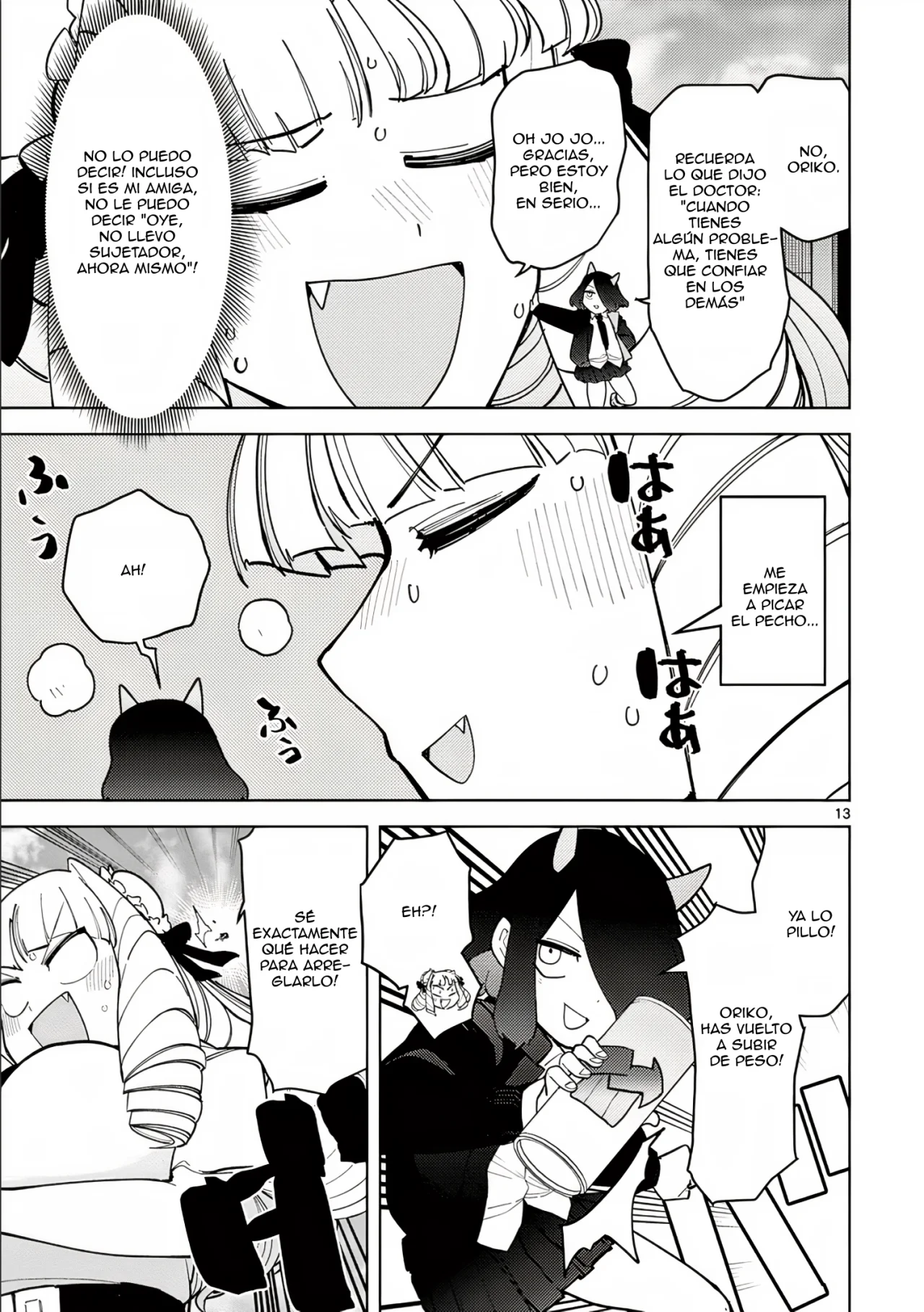 Giant Ojou-sama Capítulo 29 - Page 13