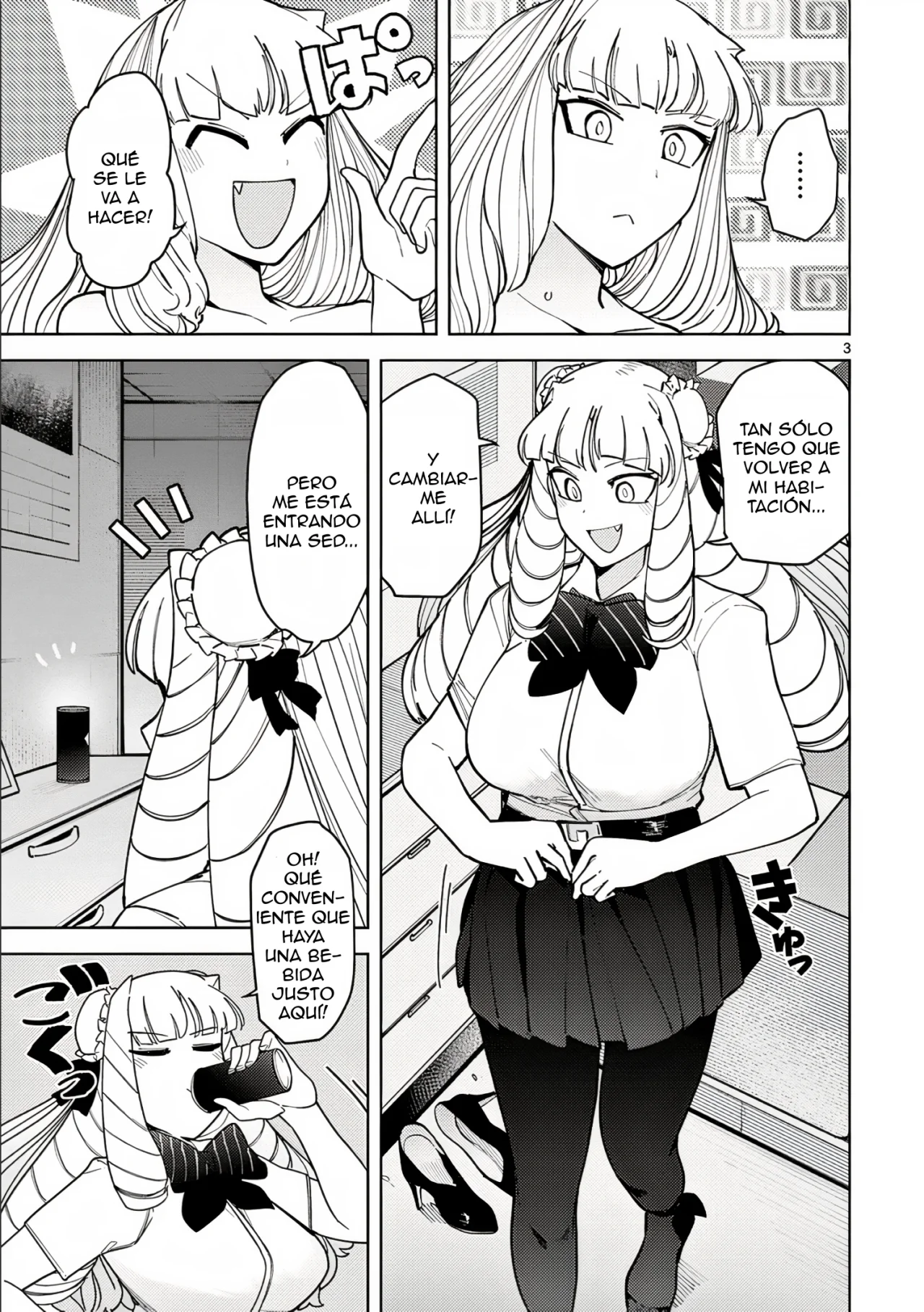 Giant Ojou-sama Capítulo 29 - Page 3
