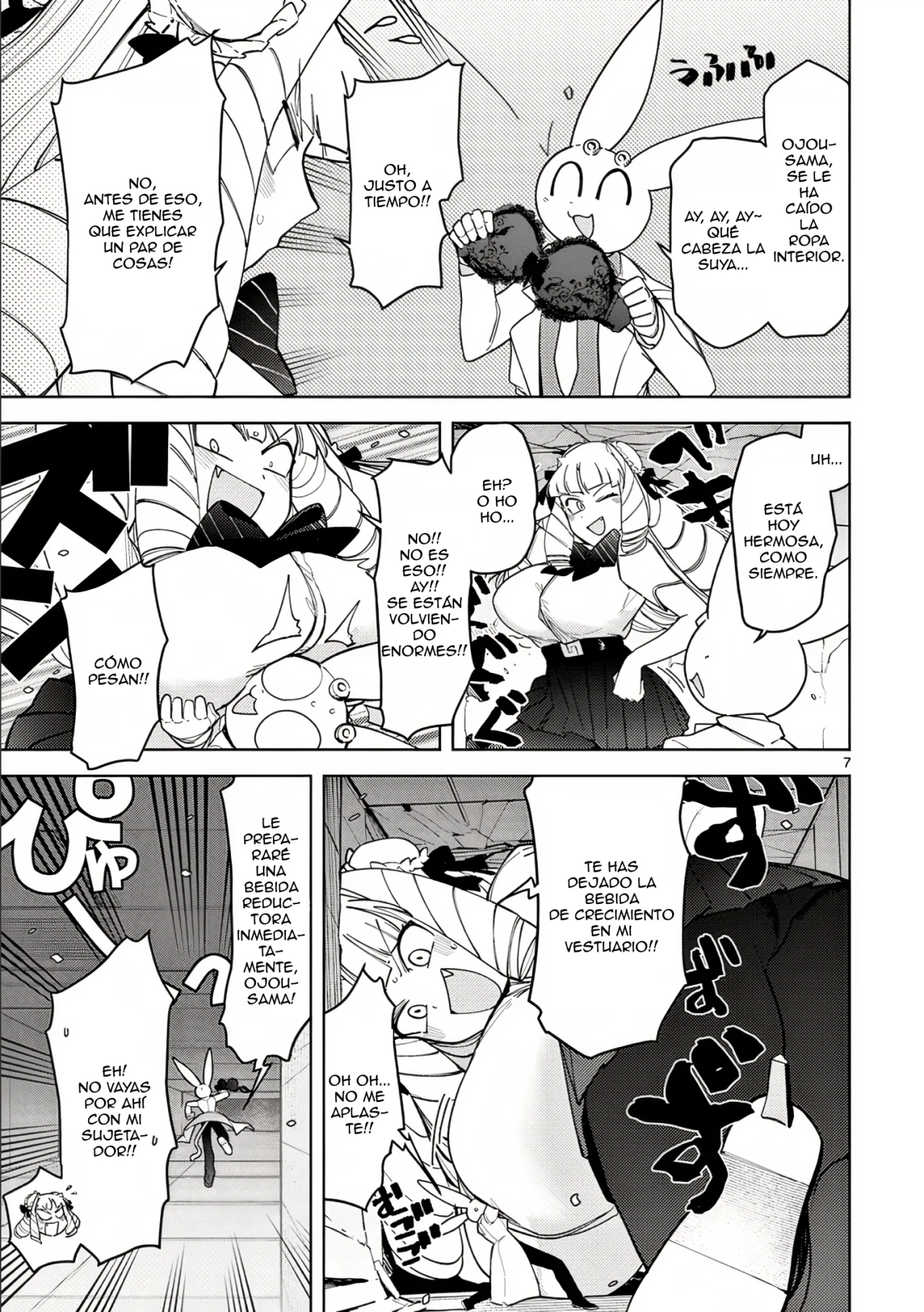Giant Ojou-sama Capítulo 29 - Page 7