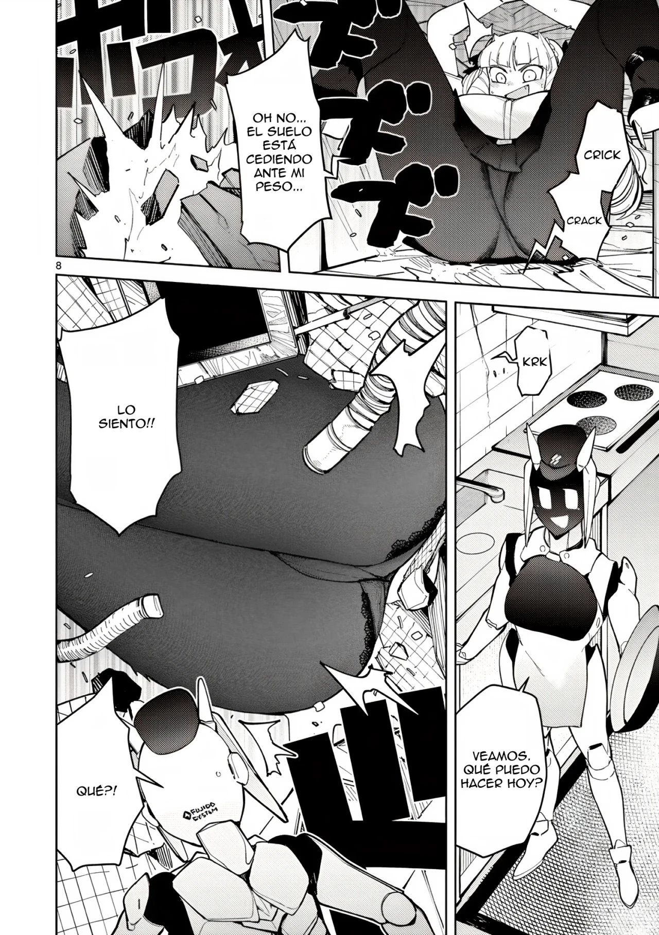 Giant Ojou-sama Capítulo 29 - Page 8
