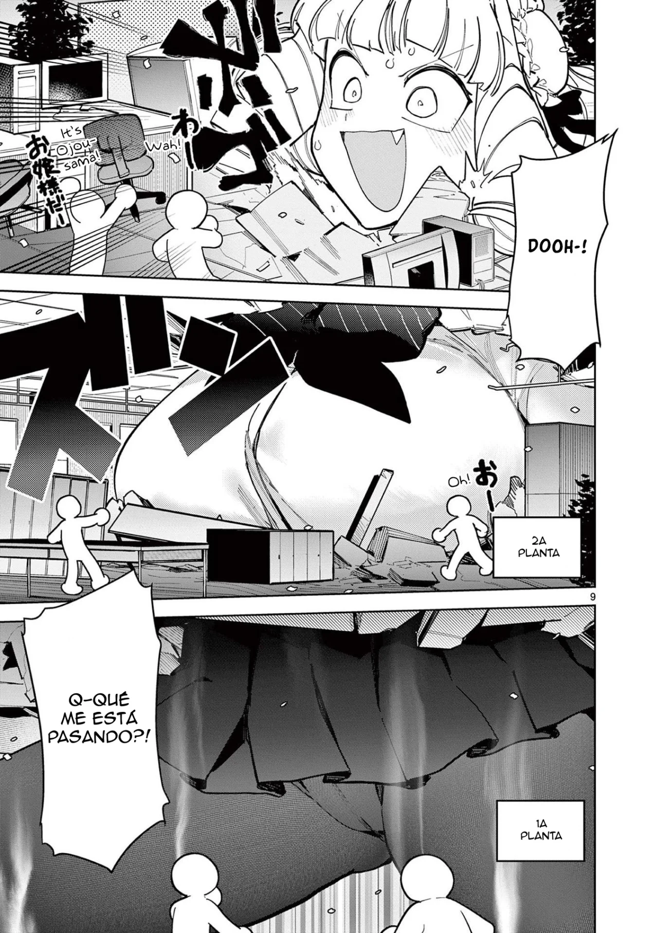 Giant Ojou-sama Capítulo 31 - Page 9