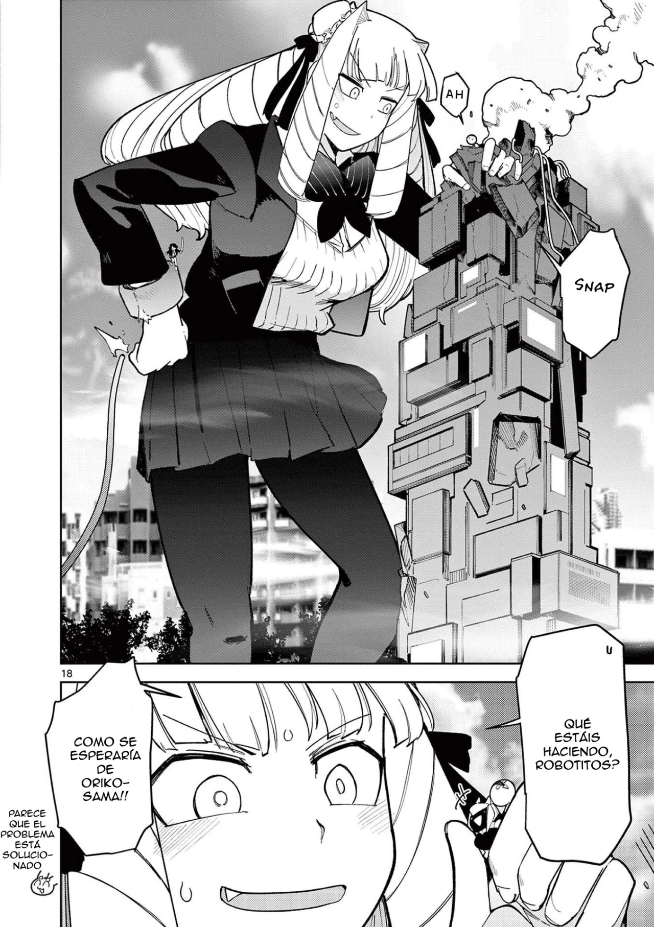 Giant Ojou-sama Capítulo 34 - Page 18