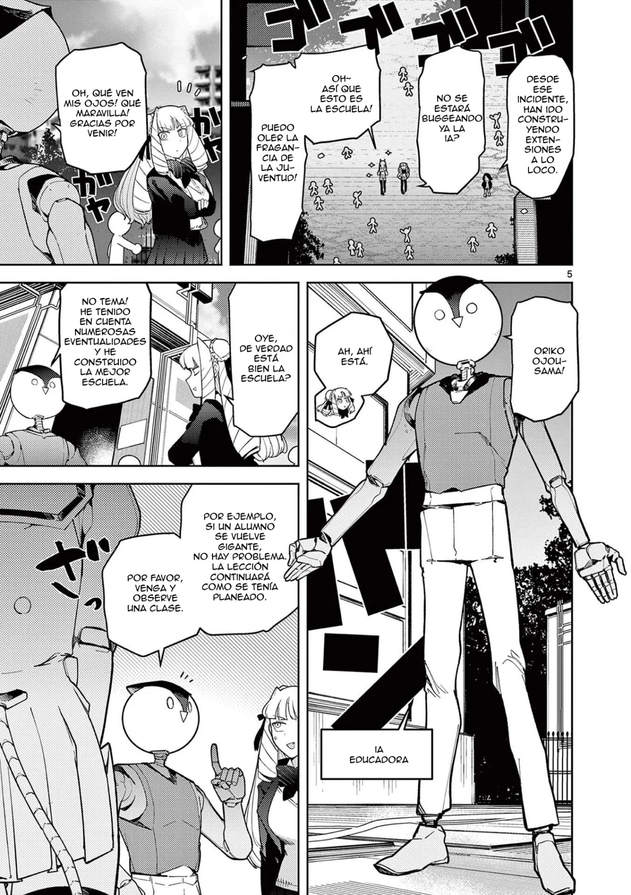 Giant Ojou-sama Capítulo 34 - Page 5