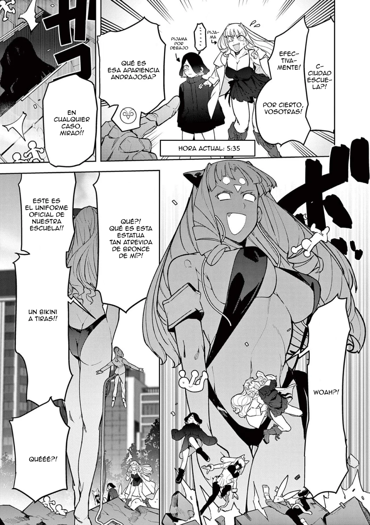 Giant Ojou-sama Capítulo 35 - Page 3