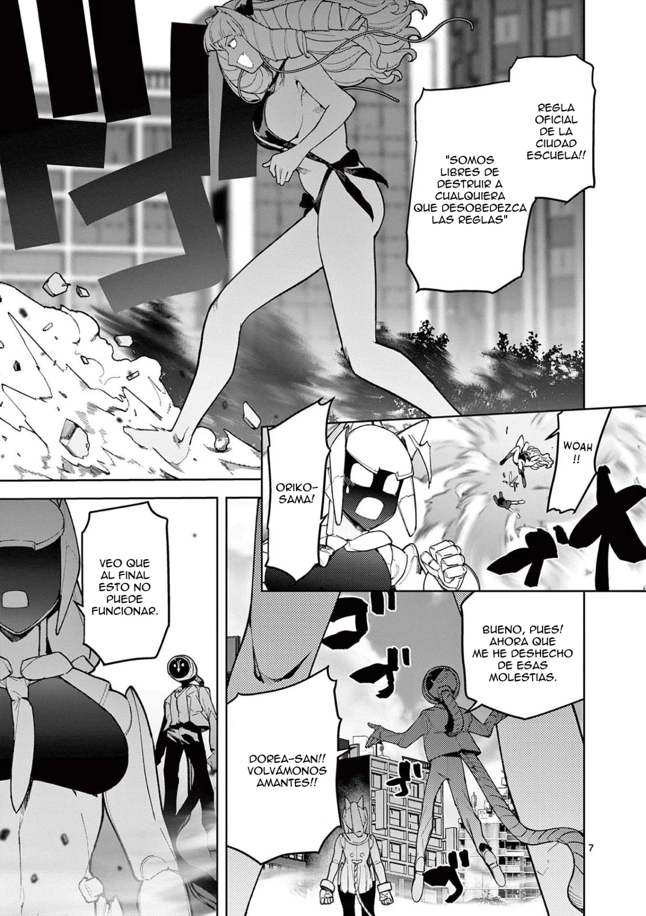 Giant Ojou-sama Capítulo 35 - Page 7