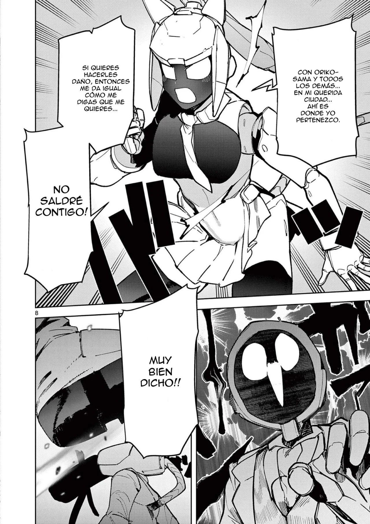 Giant Ojou-sama Capítulo 35 - Page 8
