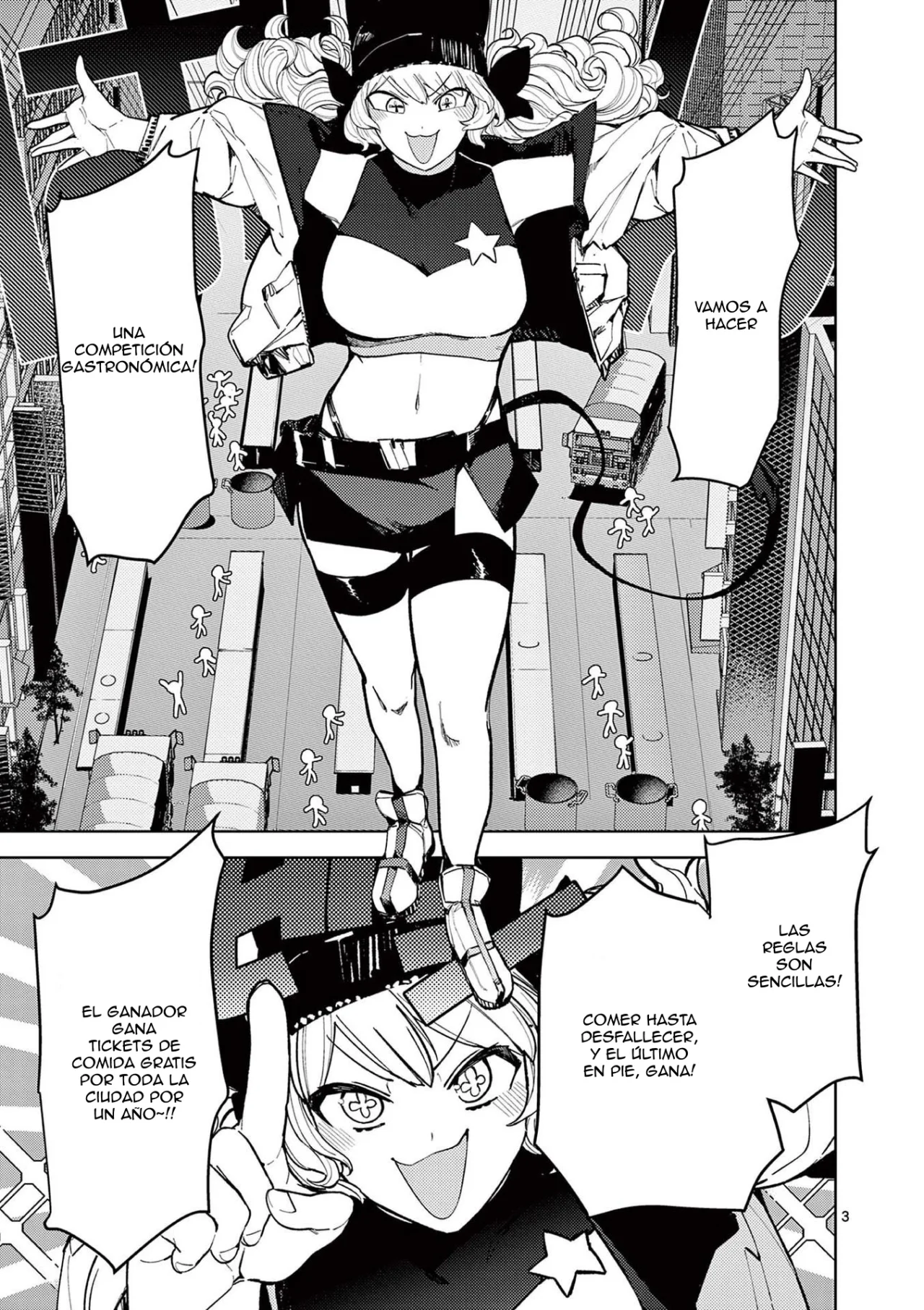 Giant Ojou-sama Capítulo 38 - Page 3