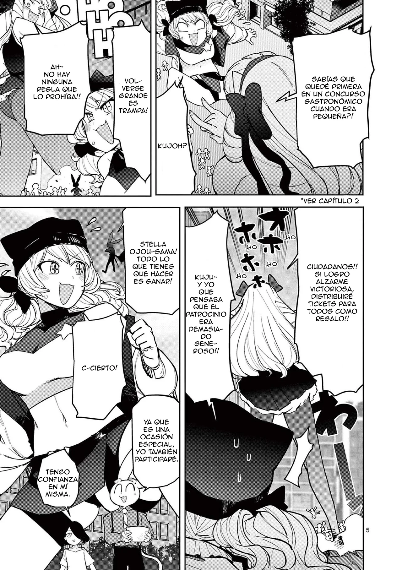 Giant Ojou-sama Capítulo 38 - Page 5